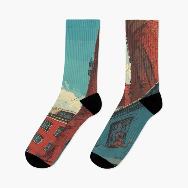Item preview, Akron Ohio Vintage Travel Art | Rubber Capital Industrial Design designed and sold by TuncGK.