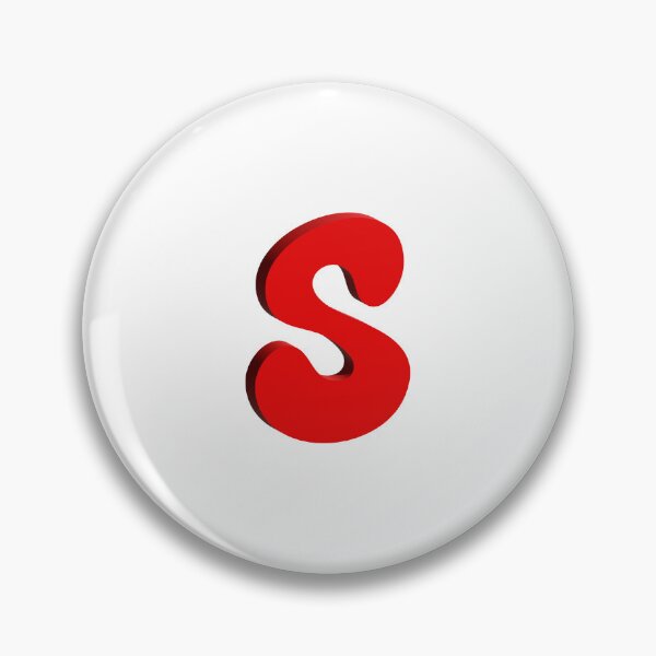 Item preview, Bold Red 3D Letter S – Playful Bubble Font designed and sold by uncoXab.
