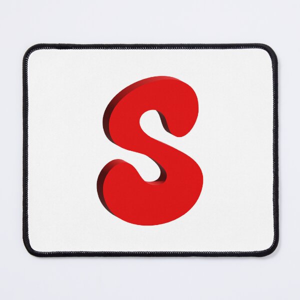 Item preview, Bold Red 3D Letter S – Playful Bubble Font designed and sold by uncoXab.