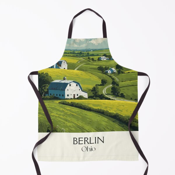 Artikelvorschau, Berlin Ohio Vintage Reisekunst | Amish Country Rolling Hills Design entworfen und verkauft von TuncGK.