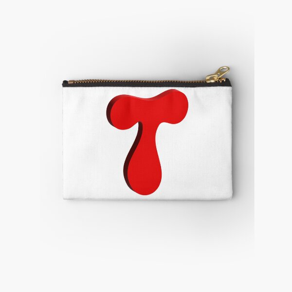 Item preview, Bold Red 3D Letter T – Playful Bubble Font designed and sold by uncoXab.