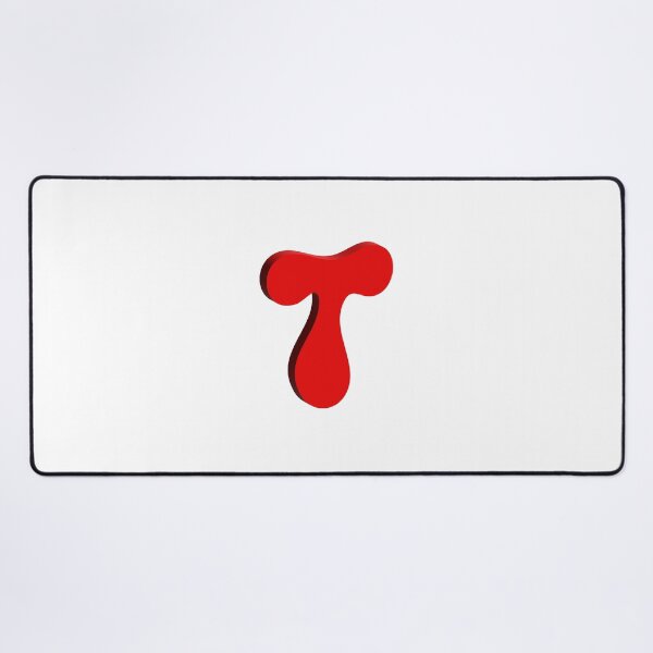 Item preview, Bold Red 3D Letter T – Playful Bubble Font designed and sold by uncoXab.