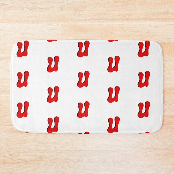 Item preview, Bold Red 3D Letter U – Playful Bubble Font designed and sold by uncoXab.