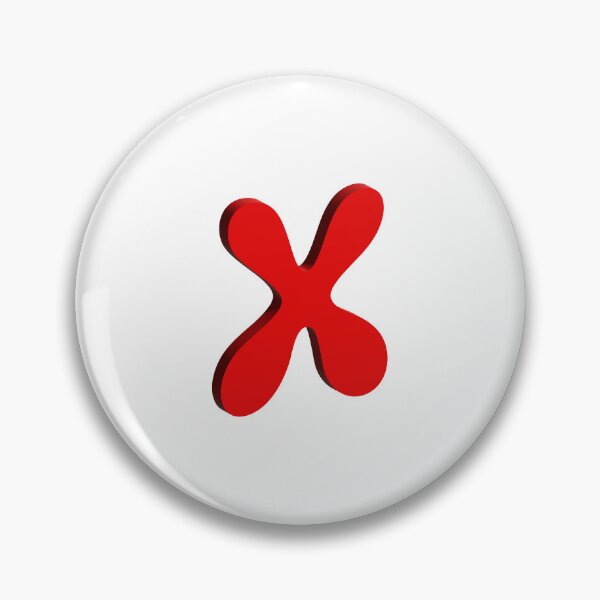 Item preview, Bold Red 3D Letter X – Playful Bubble Font designed and sold by uncoXab.