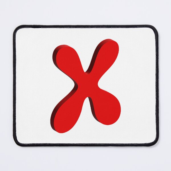 Item preview, Bold Red 3D Letter X – Playful Bubble Font designed and sold by uncoXab.