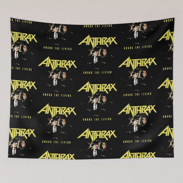 Item preview, Anth.rax Amongs The Livings Thrashs Metal Band Vintage designed and sold by Stanlylived.