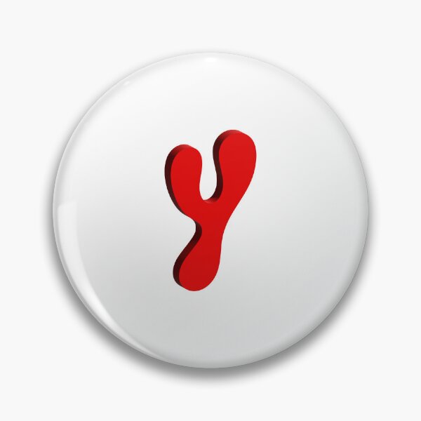 Item preview, Bold Red 3D Letter Y – Playful Bubble Font designed and sold by uncoXab.