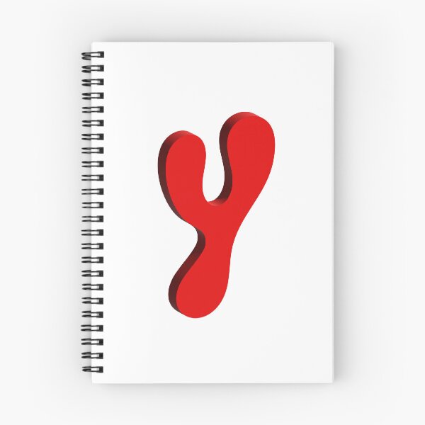 Item preview, Bold Red 3D Letter Y – Playful Bubble Font designed and sold by uncoXab.
