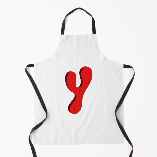 Item preview, Bold Red 3D Letter Y – Playful Bubble Font designed and sold by uncoXab.