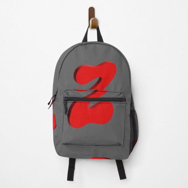 Item preview, Bold Red 3D Letter Z – Playful Bubble Font designed and sold by uncoXab.