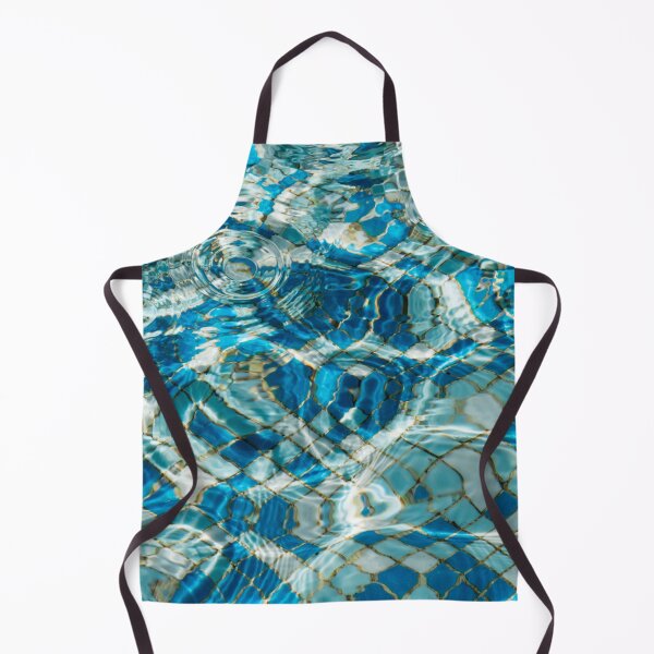 Item preview, Blue Sunlit Ripples Circles and Veins of Light designed and sold by Georgia Mizuleva.
