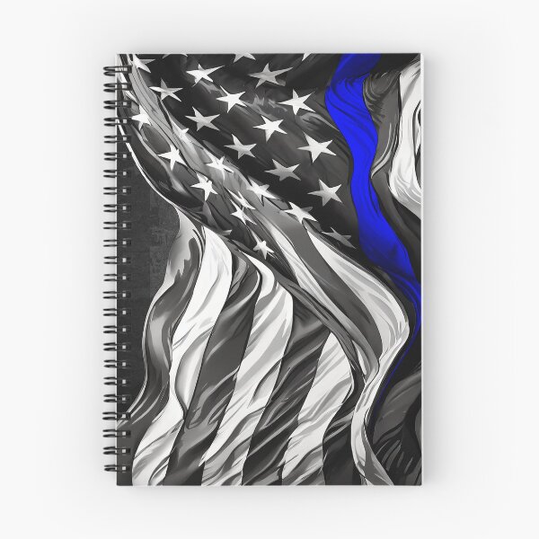 Item preview, Thin Blue Line American Flag – Police Support Grunge Design designed and sold by artistwill.