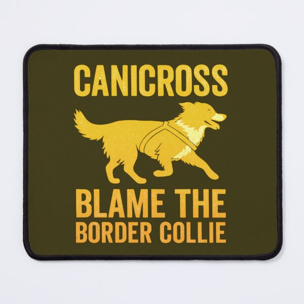 Item preview, Canicross Blame the Border Collie Funny Dog Sport Design designed and sold by Meandmyshop.