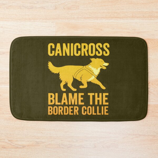 Item preview, Canicross Blame the Border Collie Funny Dog Sport Design designed and sold by Meandmyshop.