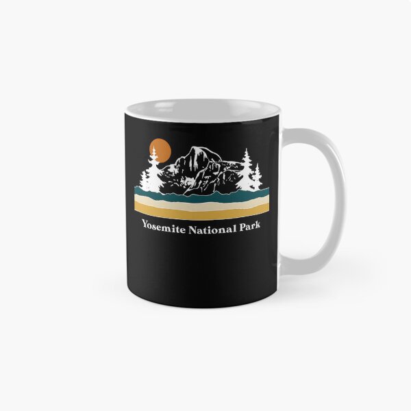 Item preview, Retro Vintage Yosemite National Park Half Dome Stripes designed and sold by Duncidi.