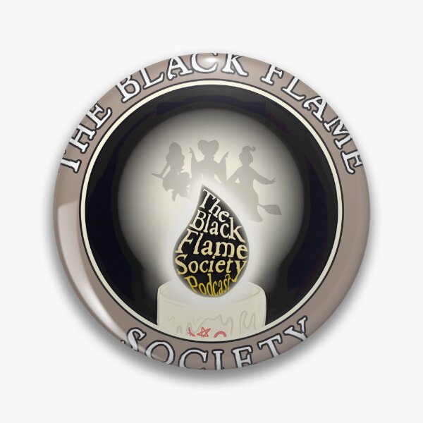 Item preview, Black Flame Society Podcast Candle Graphic | PERFECT GIFT FOR YOU AND FRIENDS designed and sold by TiffanyFendrick.