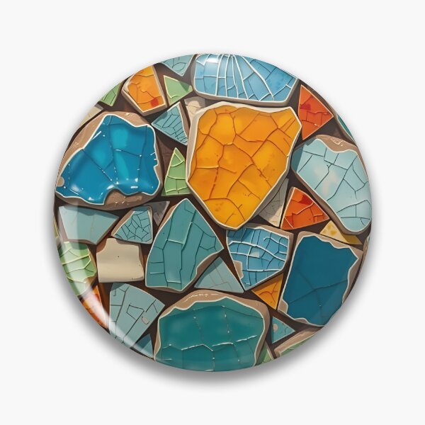 Item preview, Collage made of decorated pottery sherds designed and sold by Ponted.