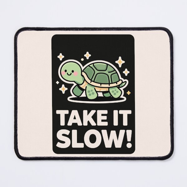 Item preview, Take it slow! Tortoise designed and sold by Bird-and-Barnes.