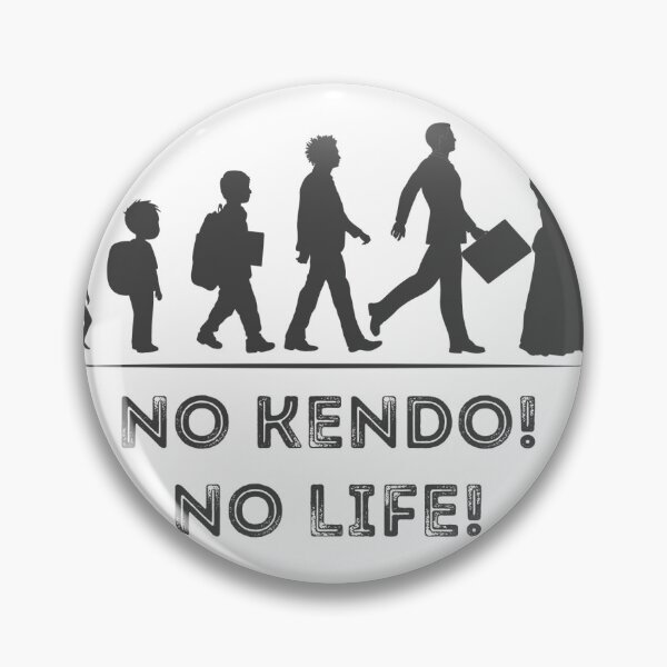 Item preview, No Kendo No Life – Kendo Lovers Design designed and sold by NeoTechWorld.