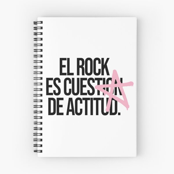 Item preview, El rock es cuestion de actitud (Lali) designed and sold by EquipoItalia.