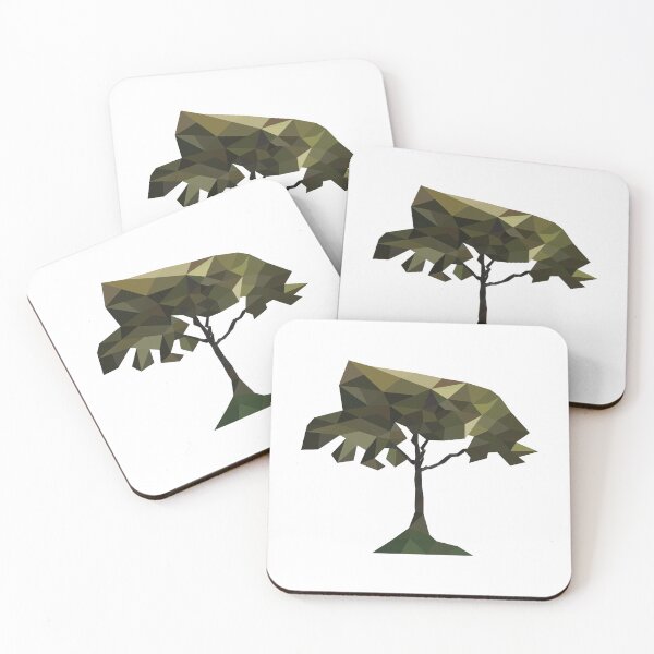Item preview, Low Poly Bonsai Tree Polygonal Nature Digital Art designed and sold by jayson salvador.