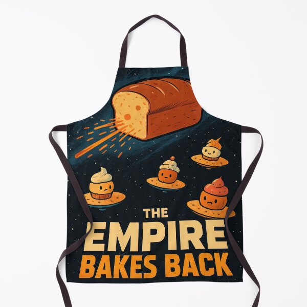 Item preview, The Empire Bakes Back Funny Baking Parody designed and sold by Retr0Tshirts.