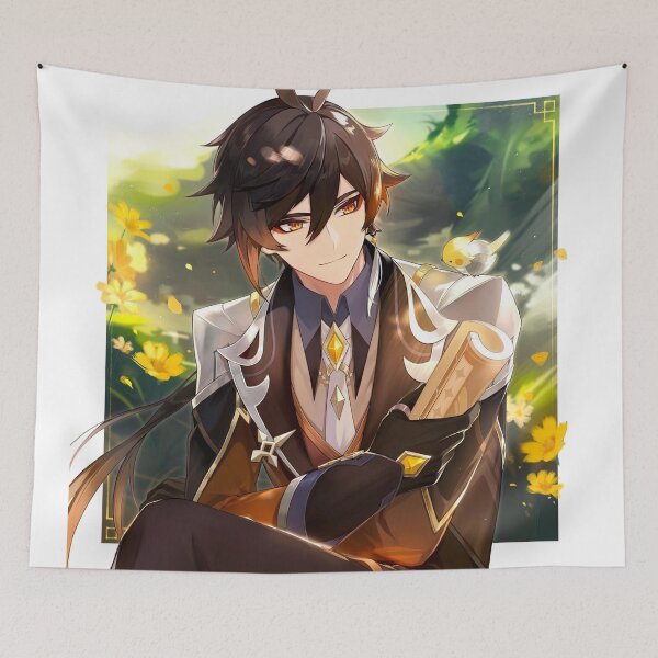 Item preview, Genshin Impact Zhongli Portrait designed and sold by trevitea.