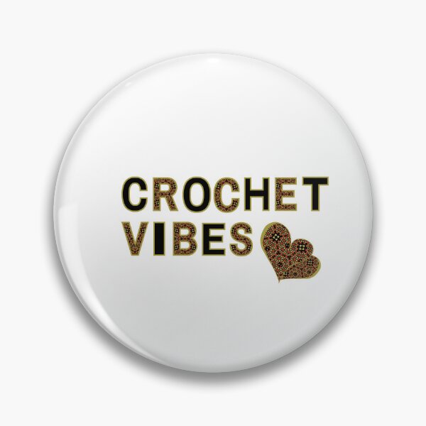 Item preview, Crochet Vibes PNG – Yarn Letter Frame for Stickers, Mugs, Tote Bags & Gifts designed and sold by gloriamelrose.