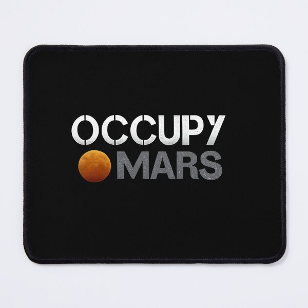 Item preview, Occupy Mars – Retro Futuristic Space Exploration Sci-Fi Astronaut Mission Design designed and sold by StickerHavenn.