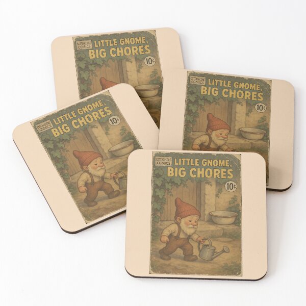 Item preview, Nostalgic Cottagecore: Little gnome, big chores designed and sold by bapupa.