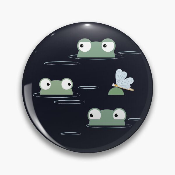 Item preview, Frogs spying designed and sold by Avisnanna.