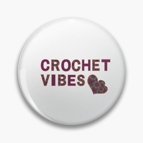 Item preview, Crochet Vibes PNG – Yarn Letter Frame for Stickers, Mugs, Tote Bags & Gifts designed and sold by gloriamelrose.