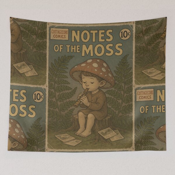 Item preview, Nostalgic Cottagecore: Notes of the moss designed and sold by bapupa.