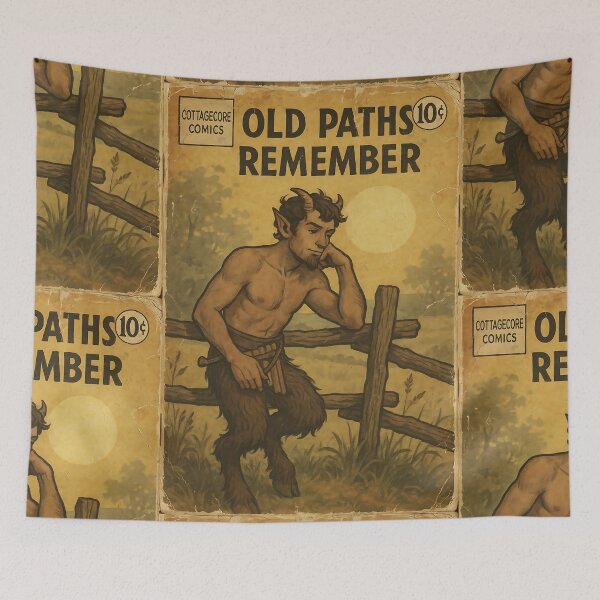 Item preview, Nostalgic Cottagecore: Old paths remember designed and sold by bapupa.
