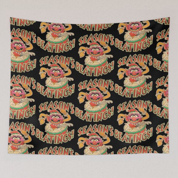 Item preview, The Mup.pets Animal Christmas Season’s Beatingss Drummer designed and sold by Stanlylived.