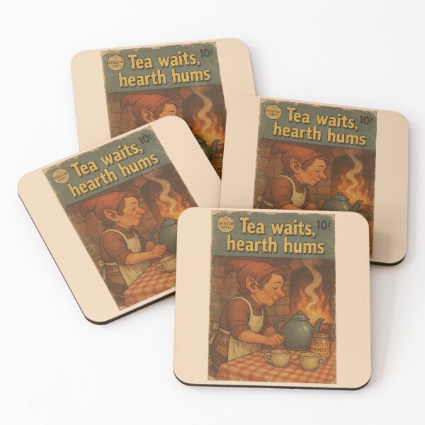 Item preview, Nostalgic Cottagecore: Tea waits, hearth hums designed and sold by bapupa.