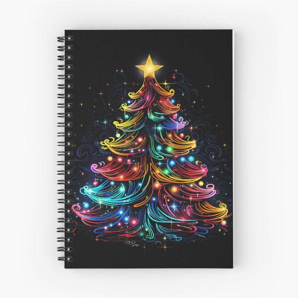 Item preview, Ra.Diant Ne.On Christmas Tree Festive Glow Art designed and sold by CarmenLemmons.