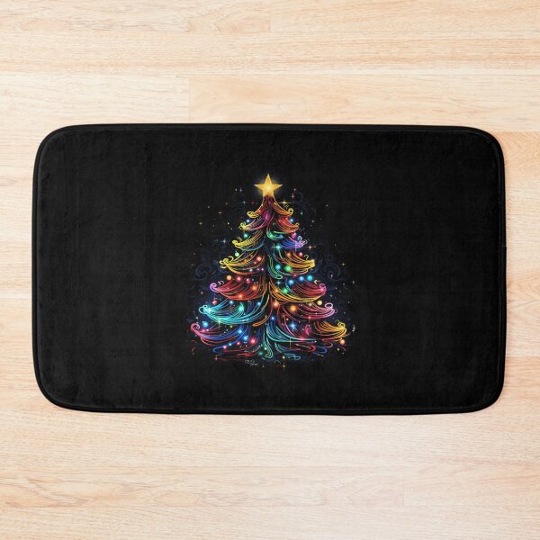 Item preview, Ra.Diant Ne.On Christmas Tree Festive Glow Art designed and sold by CarmenLemmons.