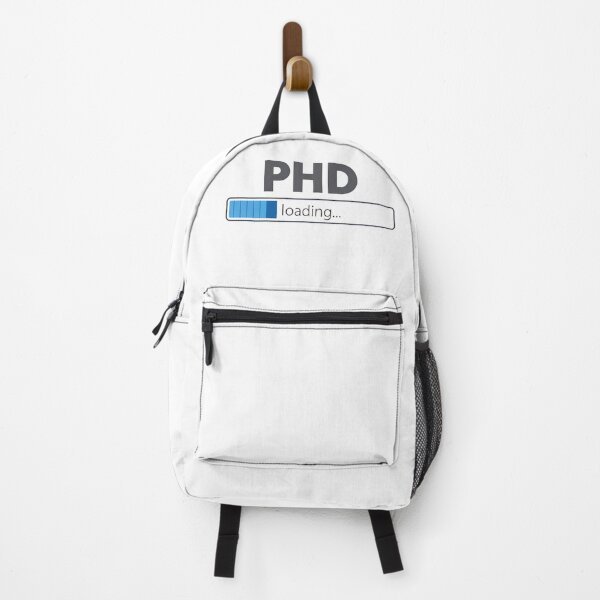 Item preview, PhD Loading Sticker – Minimalist Graduate School Design with Progress Bar designed and sold by VividOrganica.