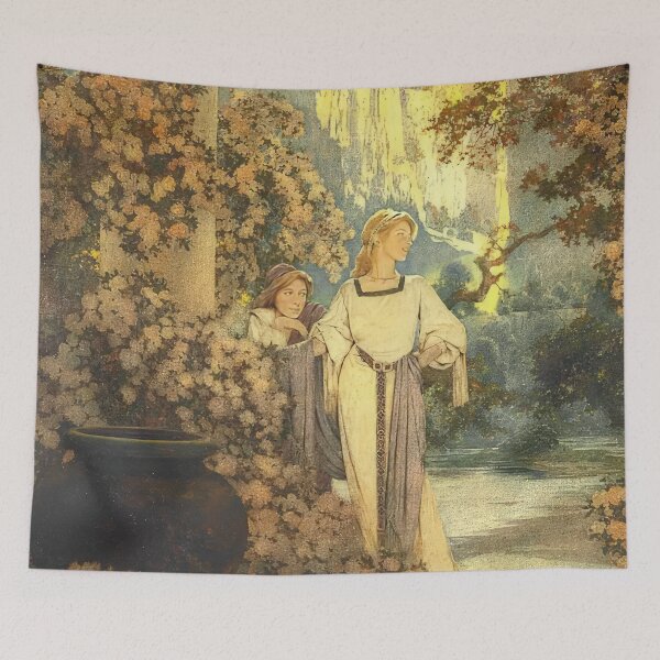 Item preview, Maxfield Parrish designed and sold by KaijuNoKaiju.