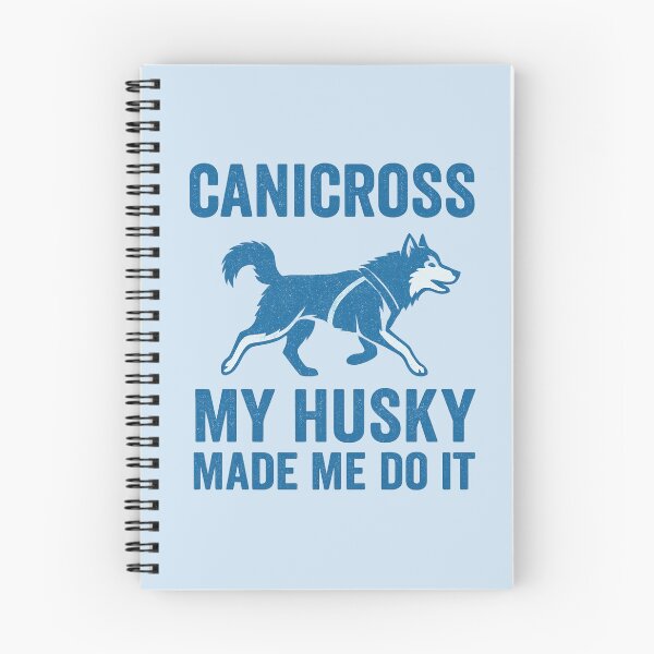 Item preview, Canicross My Husky Made Me Do It Funny Dog Sport Design designed and sold by Meandmyshop.