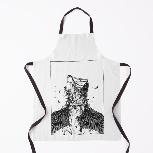 Item preview, Split Apart - Wolf and Raven designed and sold by Luccain.Art.