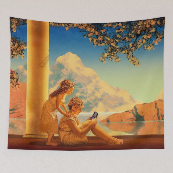 Item preview, Maxfield Parrish designed and sold by KaijuNoKaiju.