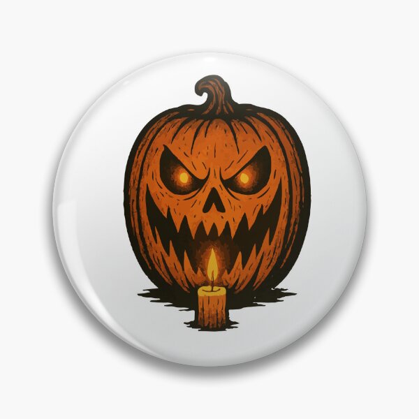Aperçu de l'œuvre Citrouille effrayante Jack-o’-Lantern créée et vendue par DKunic.