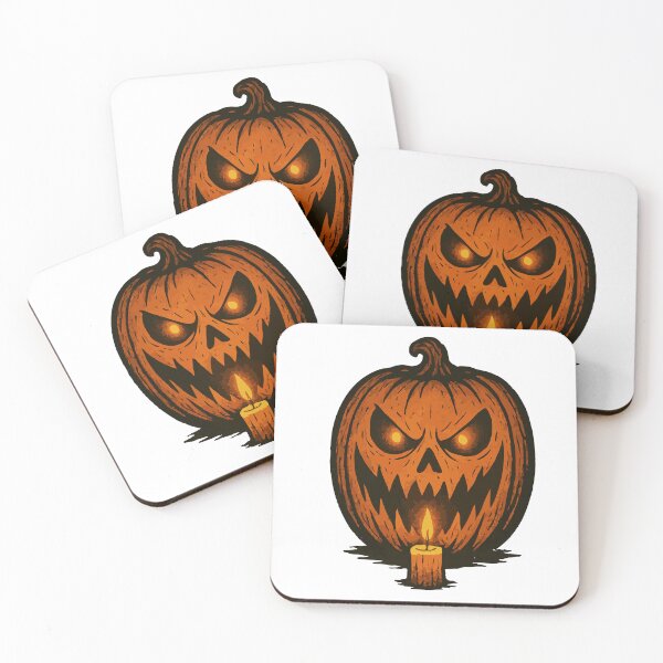 Item preview, Creepy Jack-o’-Lantern pumpkin designed and sold by DKunic.