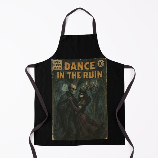 Item preview, Romantic Dark Fantasy Art: Dance in the ruin designed and sold by bapupa.
