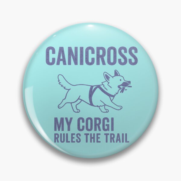 Item preview, Funny Corgi Canicross Parody Distressed Design designed and sold by Meandmyshop.