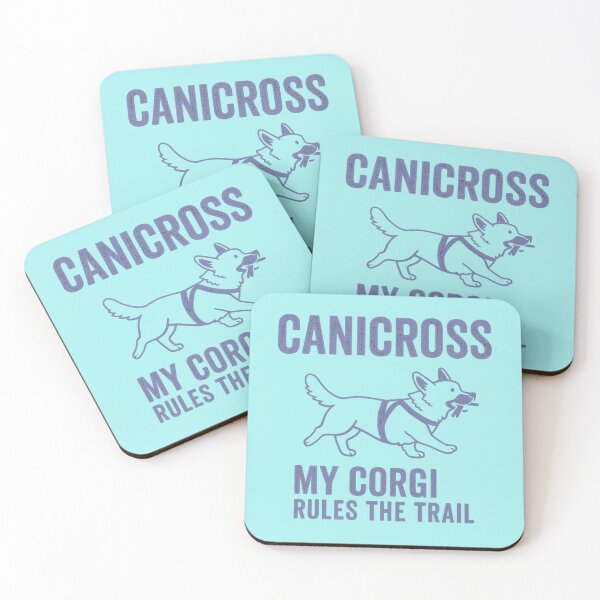 Item preview, Funny Corgi Canicross Parody Distressed Design designed and sold by Meandmyshop.