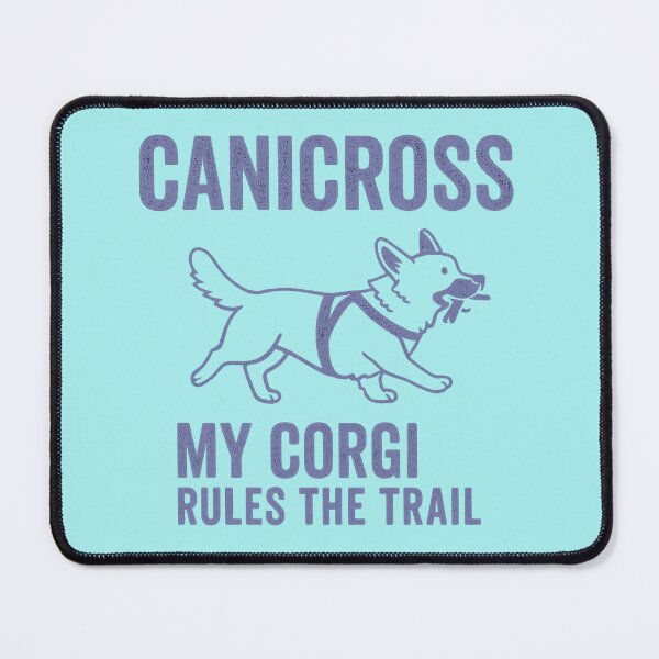 Item preview, Funny Corgi Canicross Parody Distressed Design designed and sold by Meandmyshop.