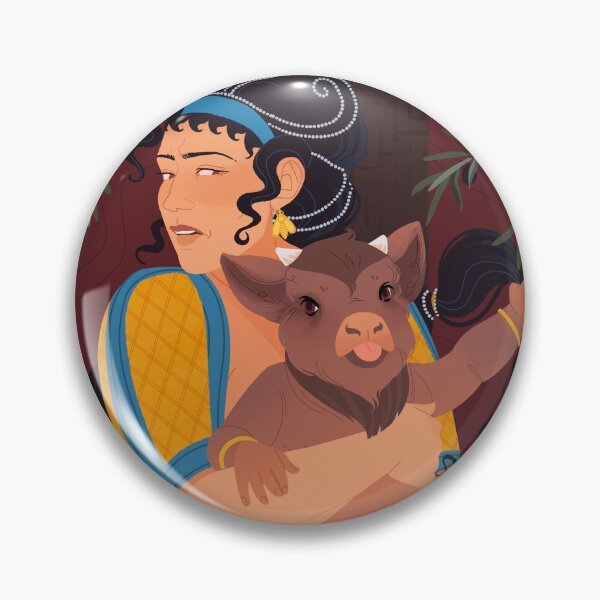Item preview, Pasiphae and Asterion the minotaur designed and sold by flaroh.